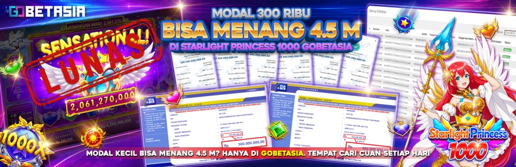 GOBETASIA Starlight Princess 4.5M